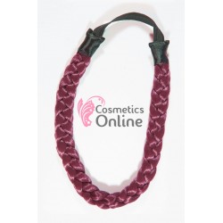 Bentita impletita din par artificial BHG007 Burgundy